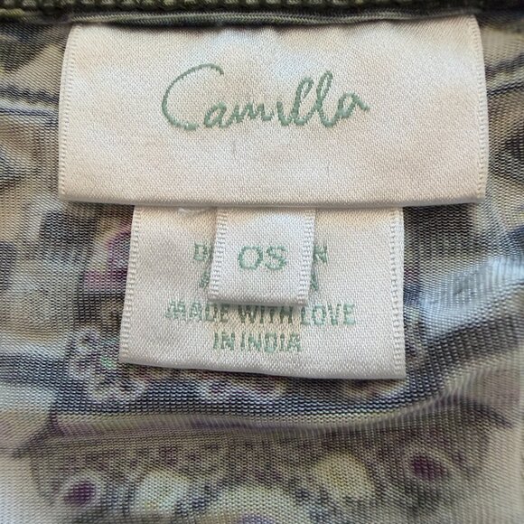 CAMILLA Short Kaftan - OS | Limited Edition Print w/Crystals - Picture 8 of 12